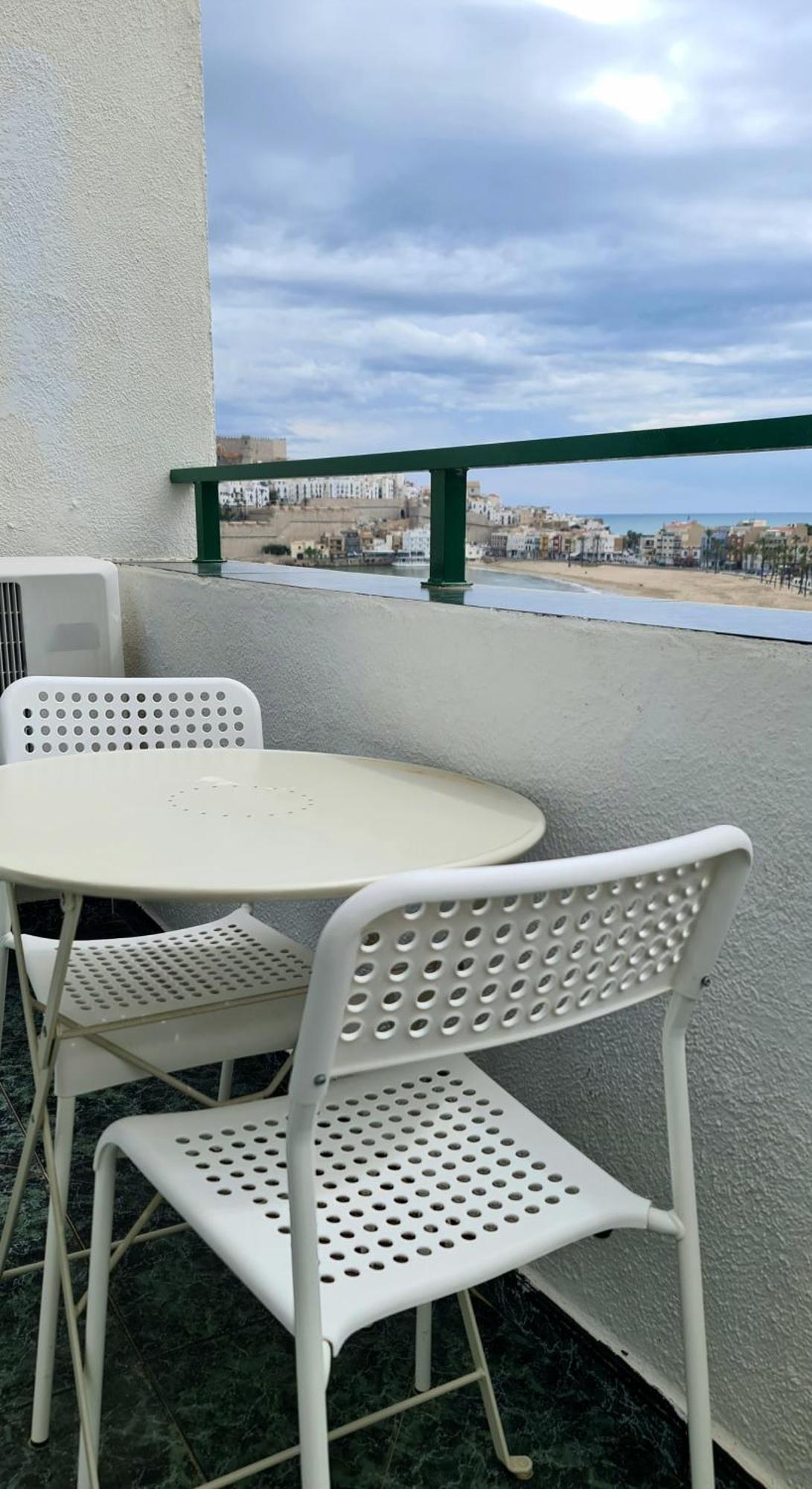 Apartamento Loft Primera Linea De Playa, Vistas Altas Mar Y Castillo Peñíscola Exteriér fotografie
